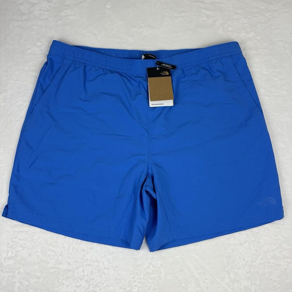 The North Face Men's Shorts Adventure 2XL Pull-On Super Sonic Blue